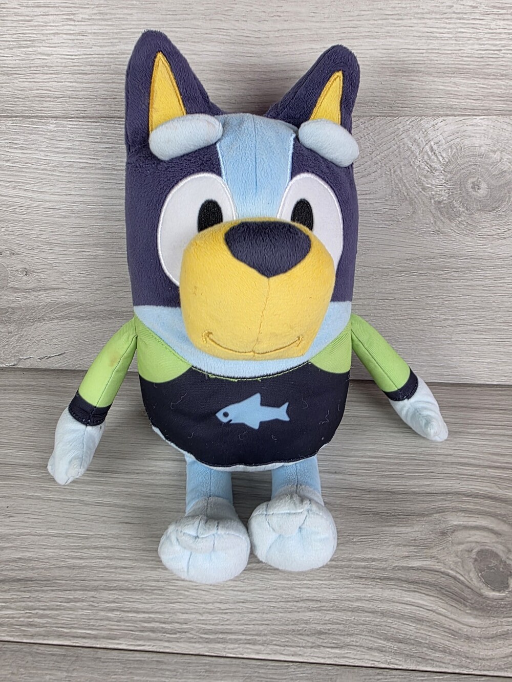 Bluey Plush Toy Moose Toys 12" Licensed Character w Swim Outfit SU59